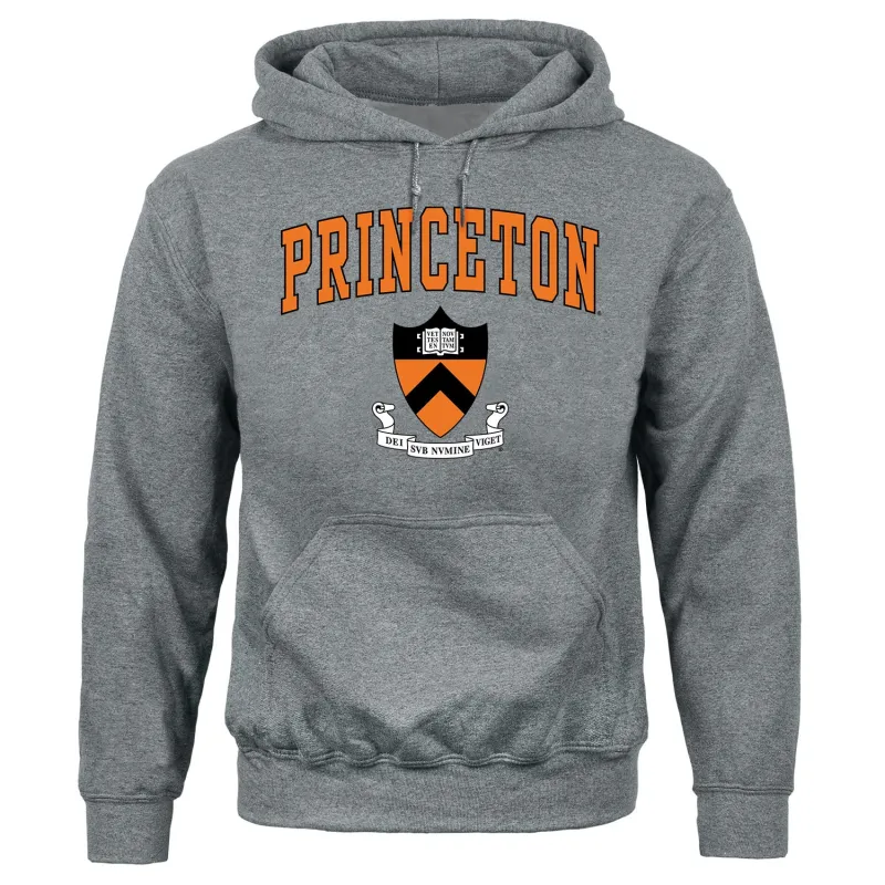 Princeton Heritage Hooded Sweatshirt II (Charcoal Grey) sold by Barnesmith