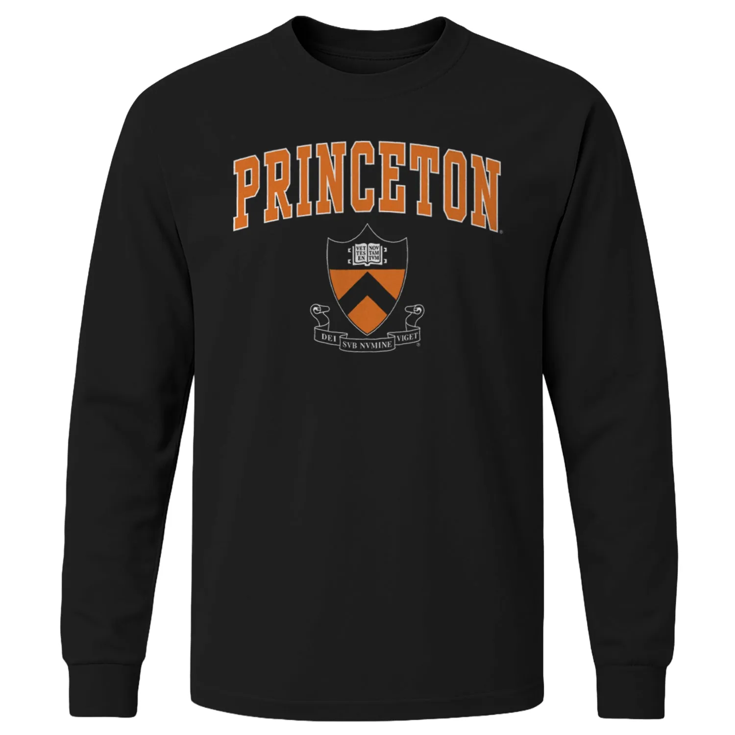 Princeton Heritage Long Sleeve T-Shirt II (Black) sold by Barnesmith