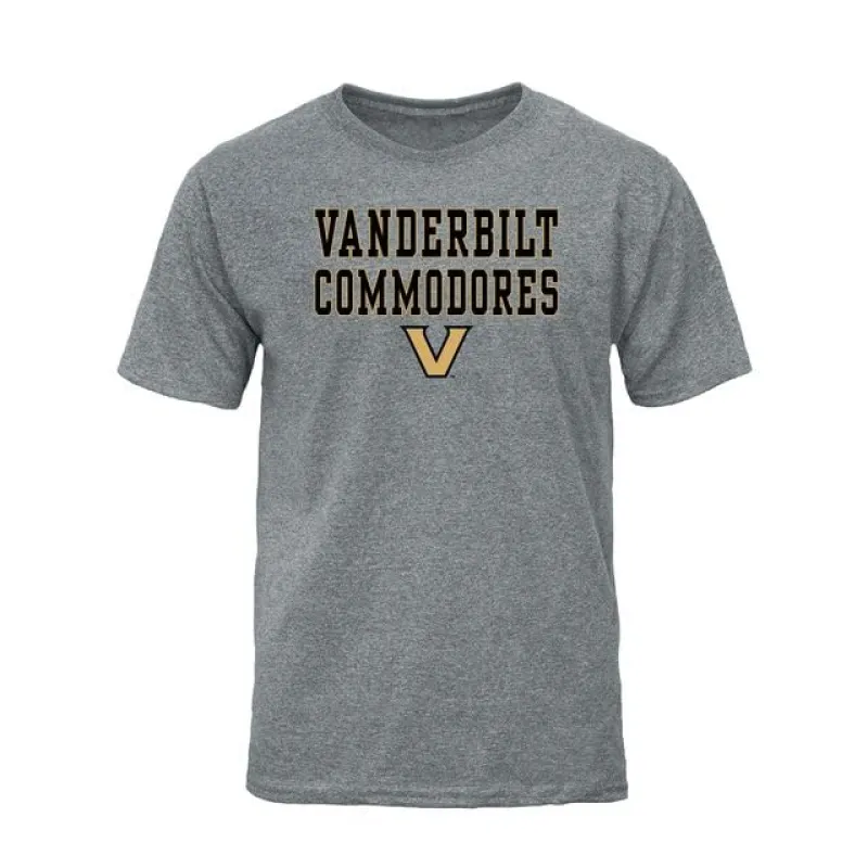 Vanderbilt University Spirit T-Shirt (Charcoal Grey) sold by Barnesmith