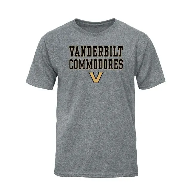Vanderbilt University Spirit T-Shirt (Charcoal Grey) sold by Barnesmith