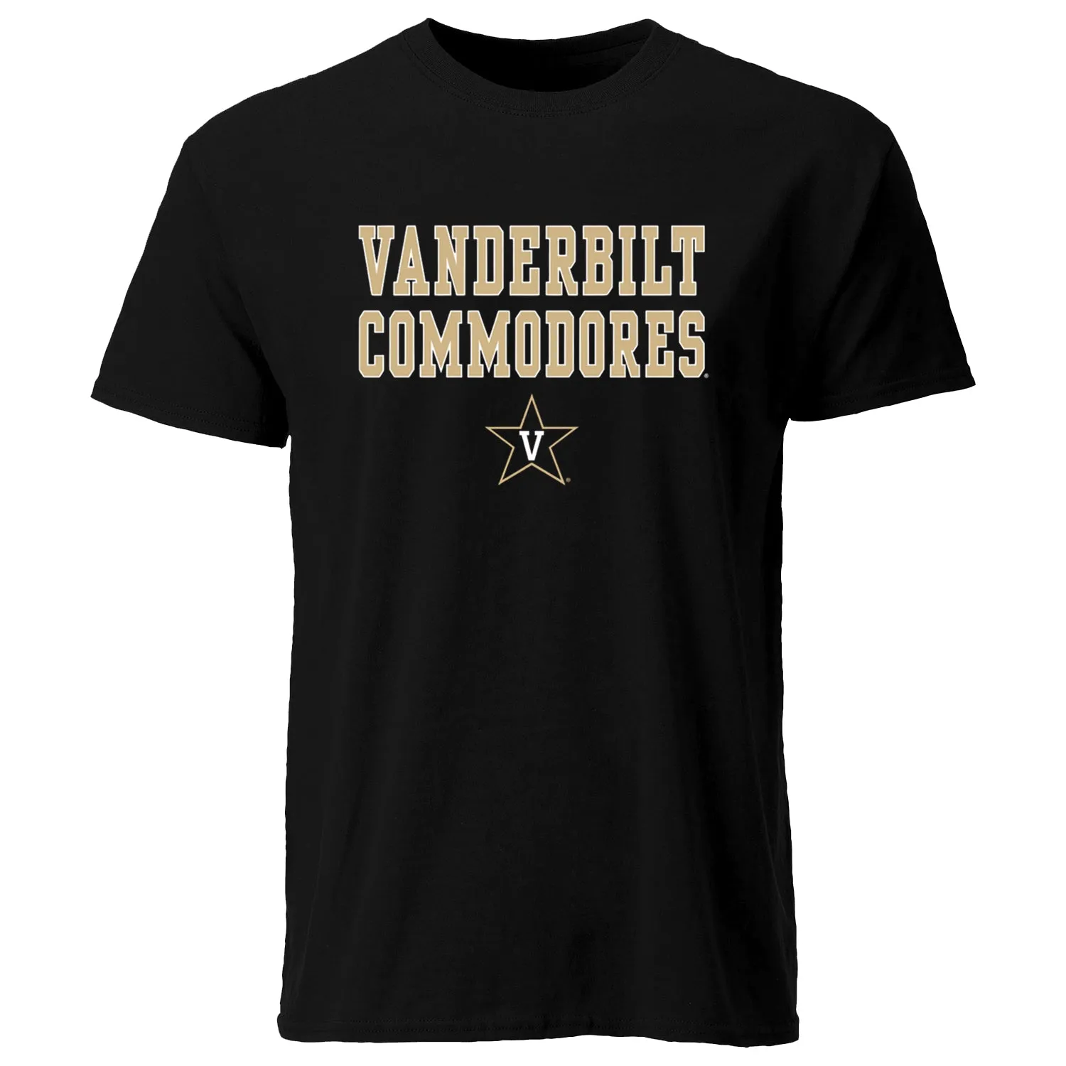 Vanderbilt University Spirit T-Shirt (Black) sold by Barnesmith
