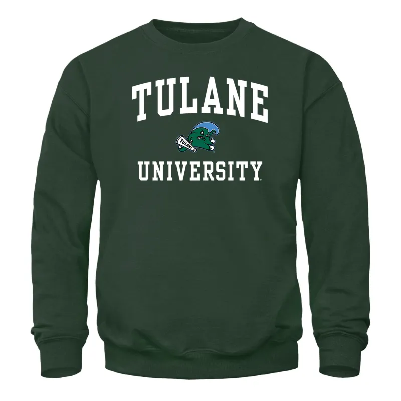 Tulane University Spirit Sweatshirt (Hunter Green) sold by Barnesmith
