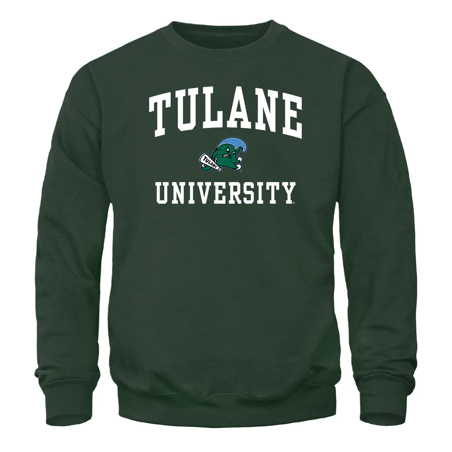 Tulane University Spirit Sweatshirt (Hunter Green) sold by Barnesmith