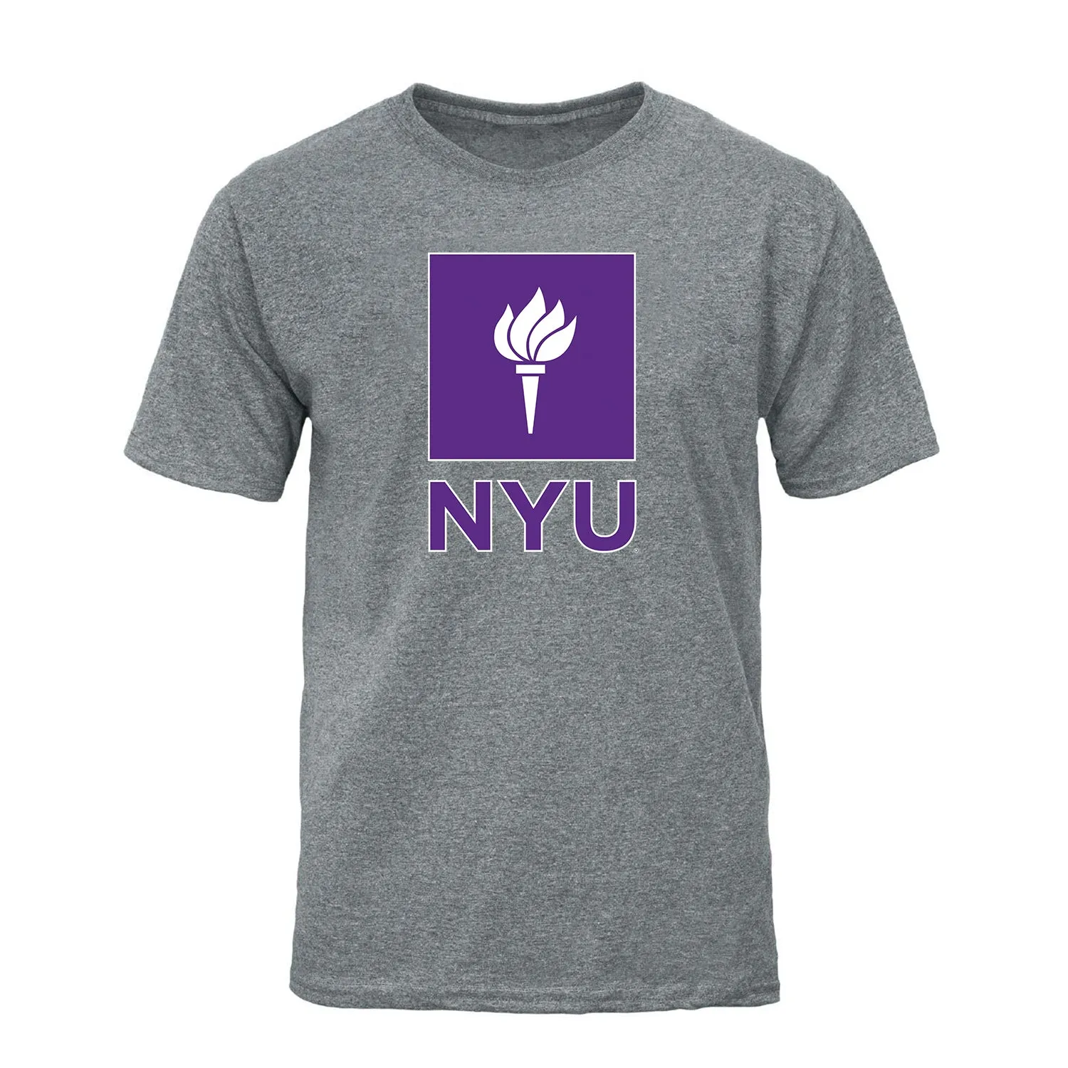 New York University Spirit T-Shirt (Charcoal Grey) sold by Barnesmith
