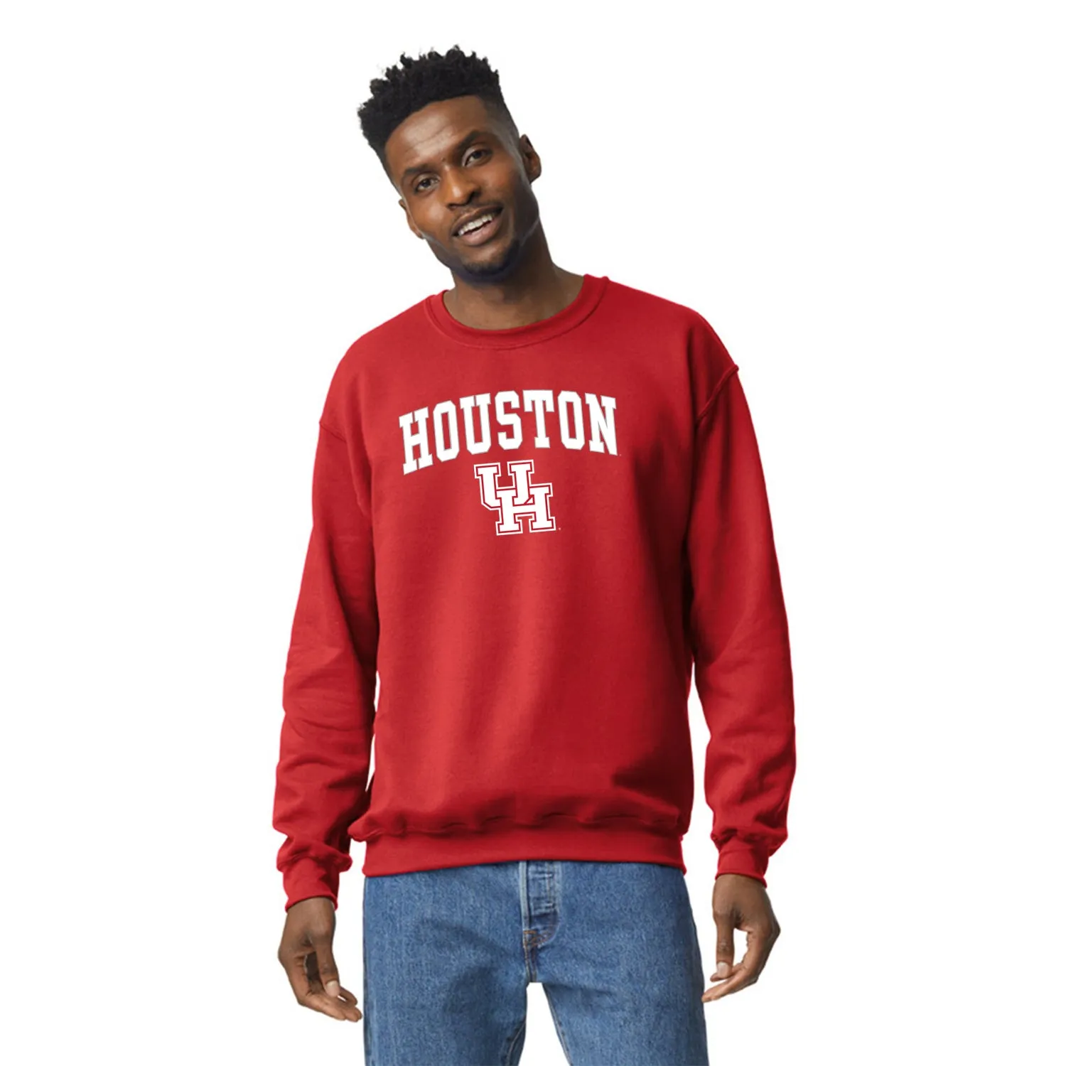 University of Houston Spirit Sweatshirt (Red) sold by Barnesmith product image thumbnail 2