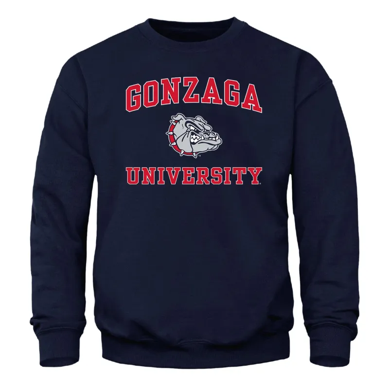 Gonzaga University Spirit Sweatshirt (Navy) sold by Barnesmith