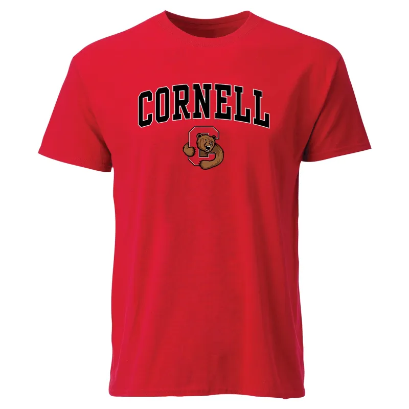 Cornell University Spirit T-Shirt (Red) sold by Barnesmith