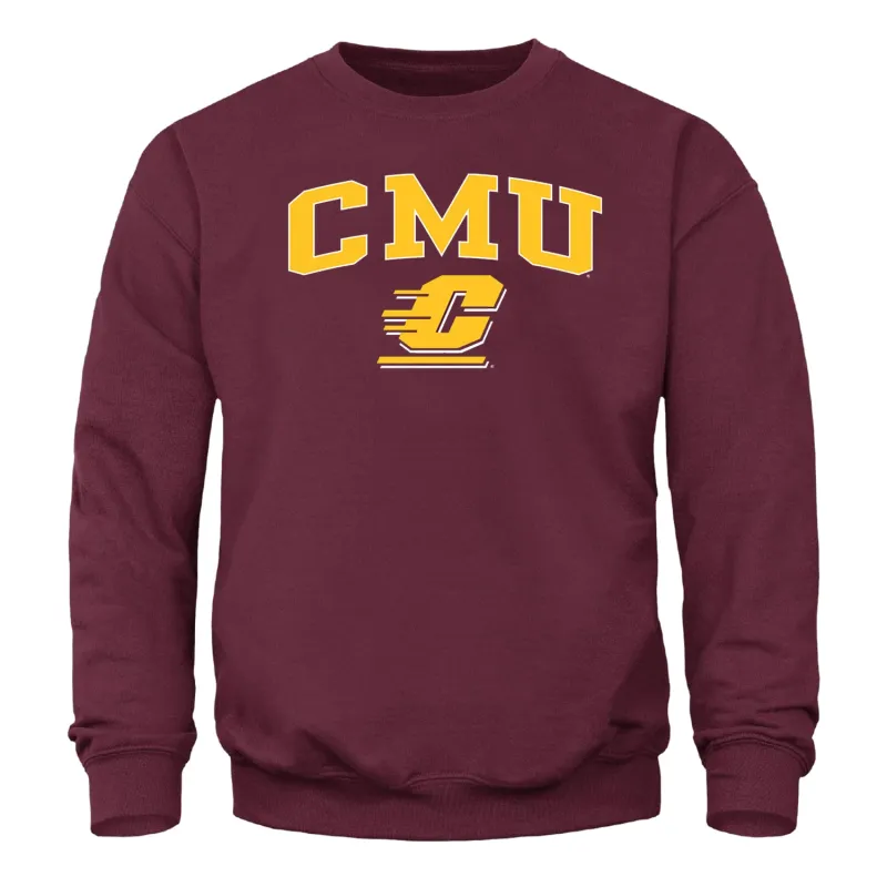 Central Michigan University Spirit Sweatshirt (Maroon) sold by Barnesmith