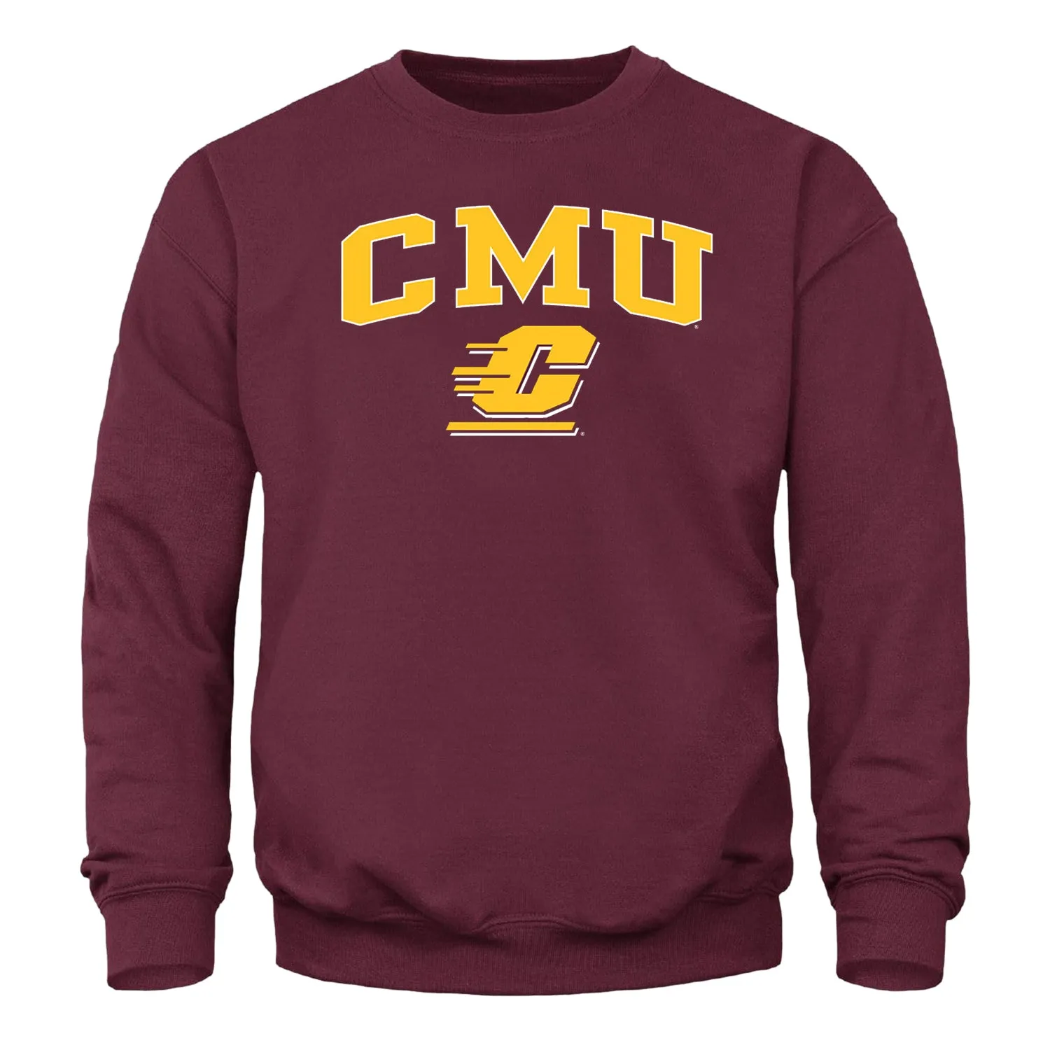 Central Michigan University Spirit Sweatshirt (Maroon) sold by Barnesmith