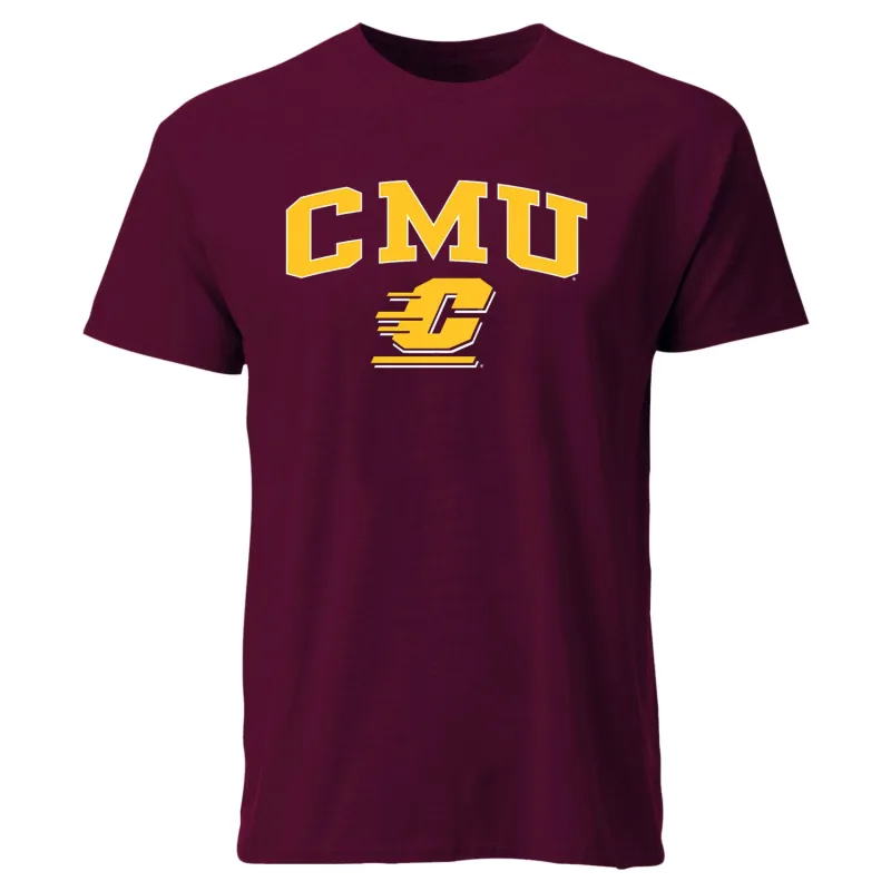 Central Michigan University Spirit T-Shirt (Maroon) sold by Barnesmith