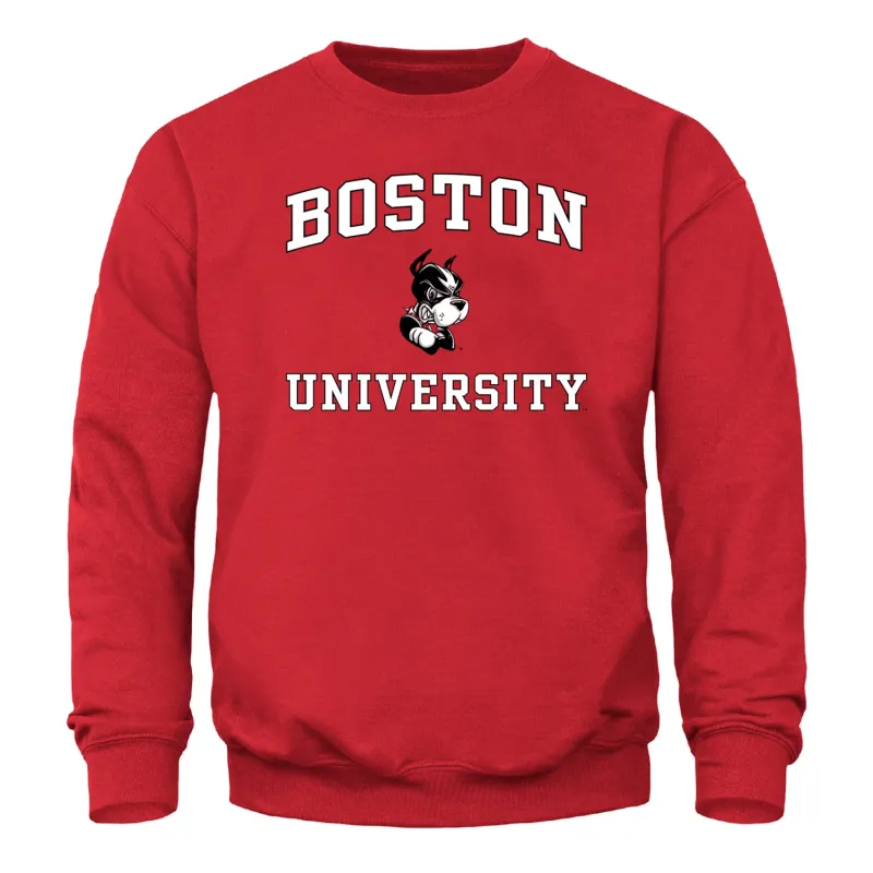 Boston University Spirit Sweatshirt (Red) sold by Barnesmith