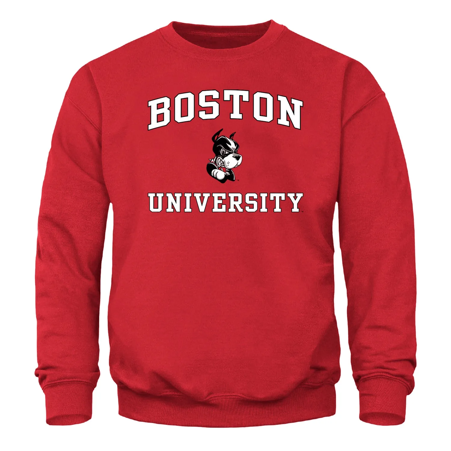 Boston University Spirit Sweatshirt (Red) sold by Barnesmith