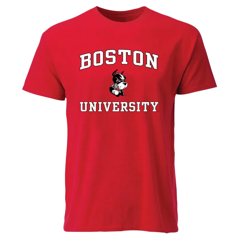 Boston University Spirit T-Shirt (Red) sold by Barnesmith