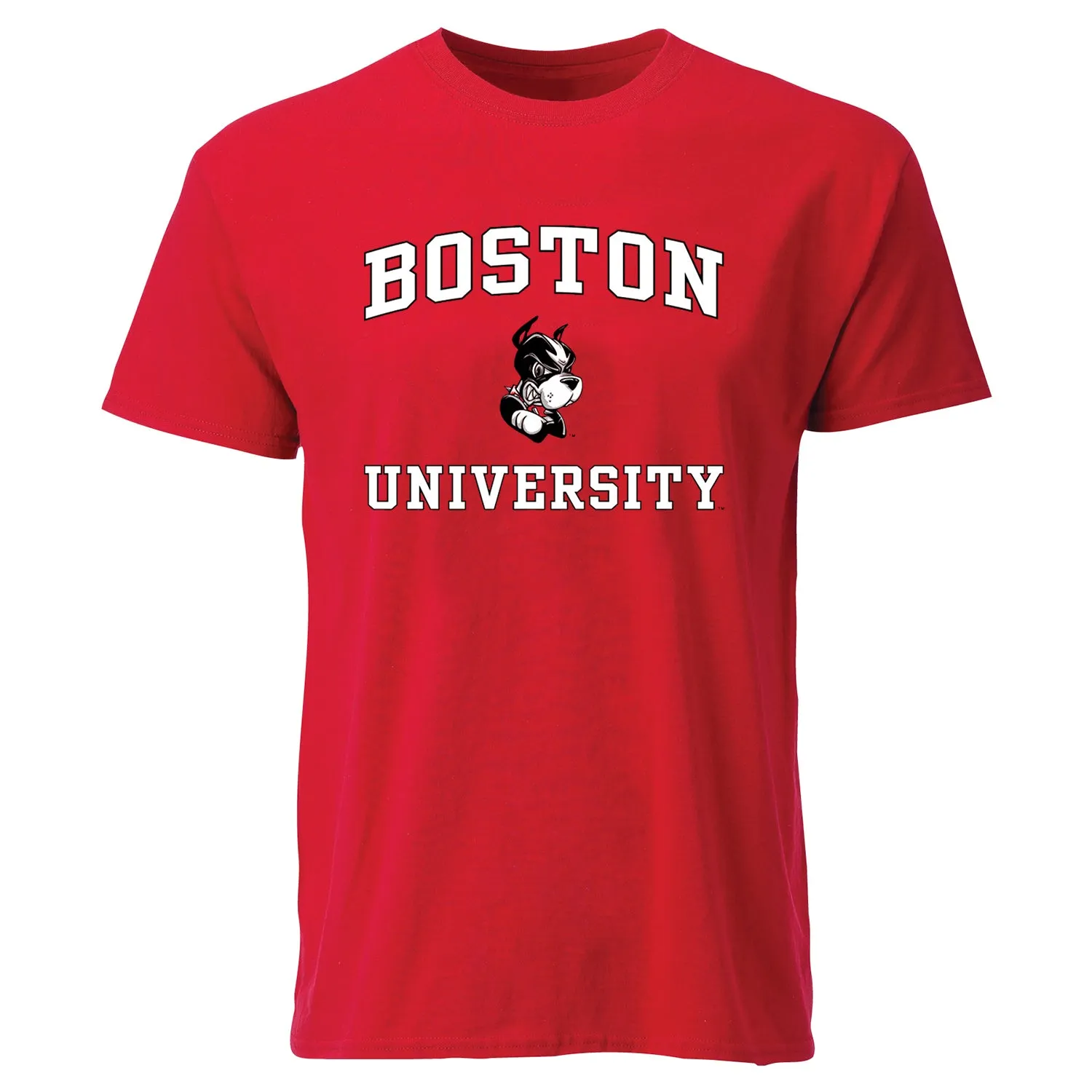 Boston University Spirit T-Shirt (Red) sold by Barnesmith
