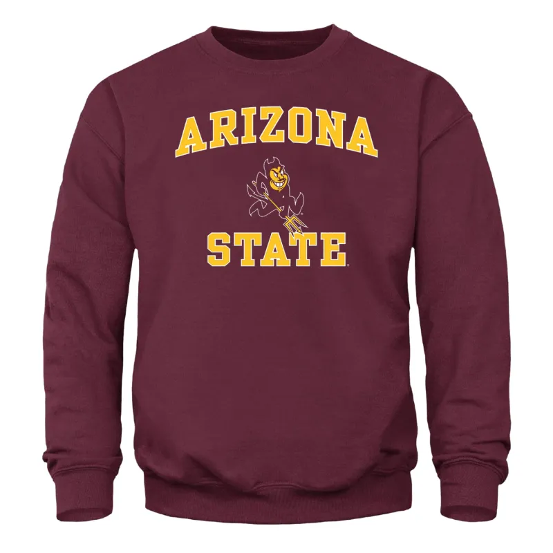 Arizona State University Spirit Sweatshirt (Maroon) sold by Barnesmith