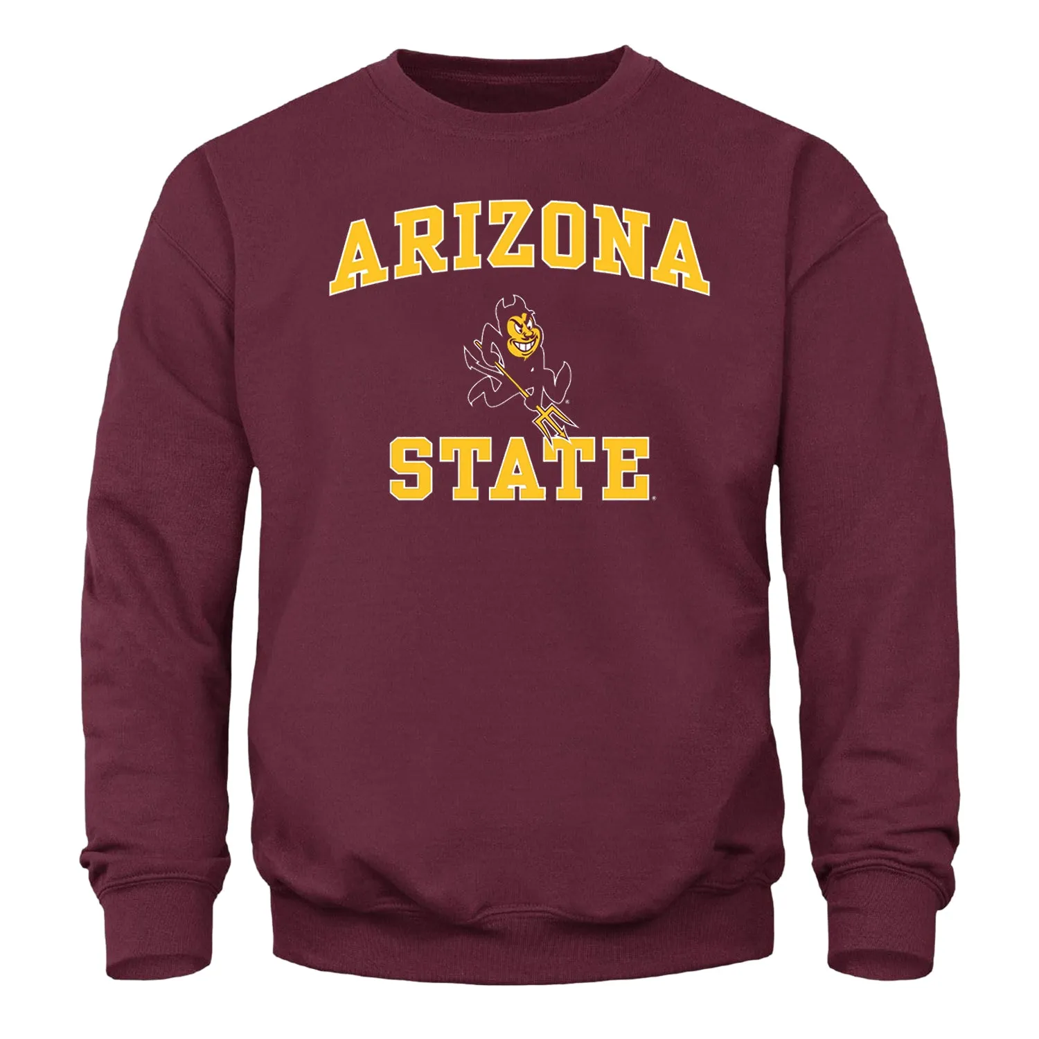 Arizona State University Spirit Sweatshirt (Maroon) sold by Barnesmith