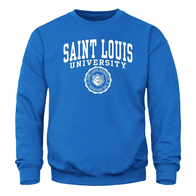 Saint Louis University Heritage Sweatshirt (Royal Blue) sold by Barnesmith