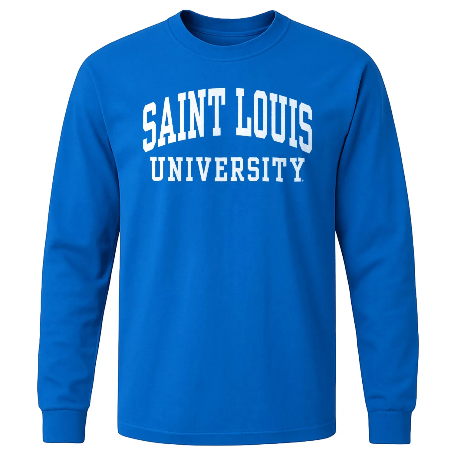 Saint Louis University Classic Long Sleeve T-Shirt (Royal Blue) sold by Barnesmith
