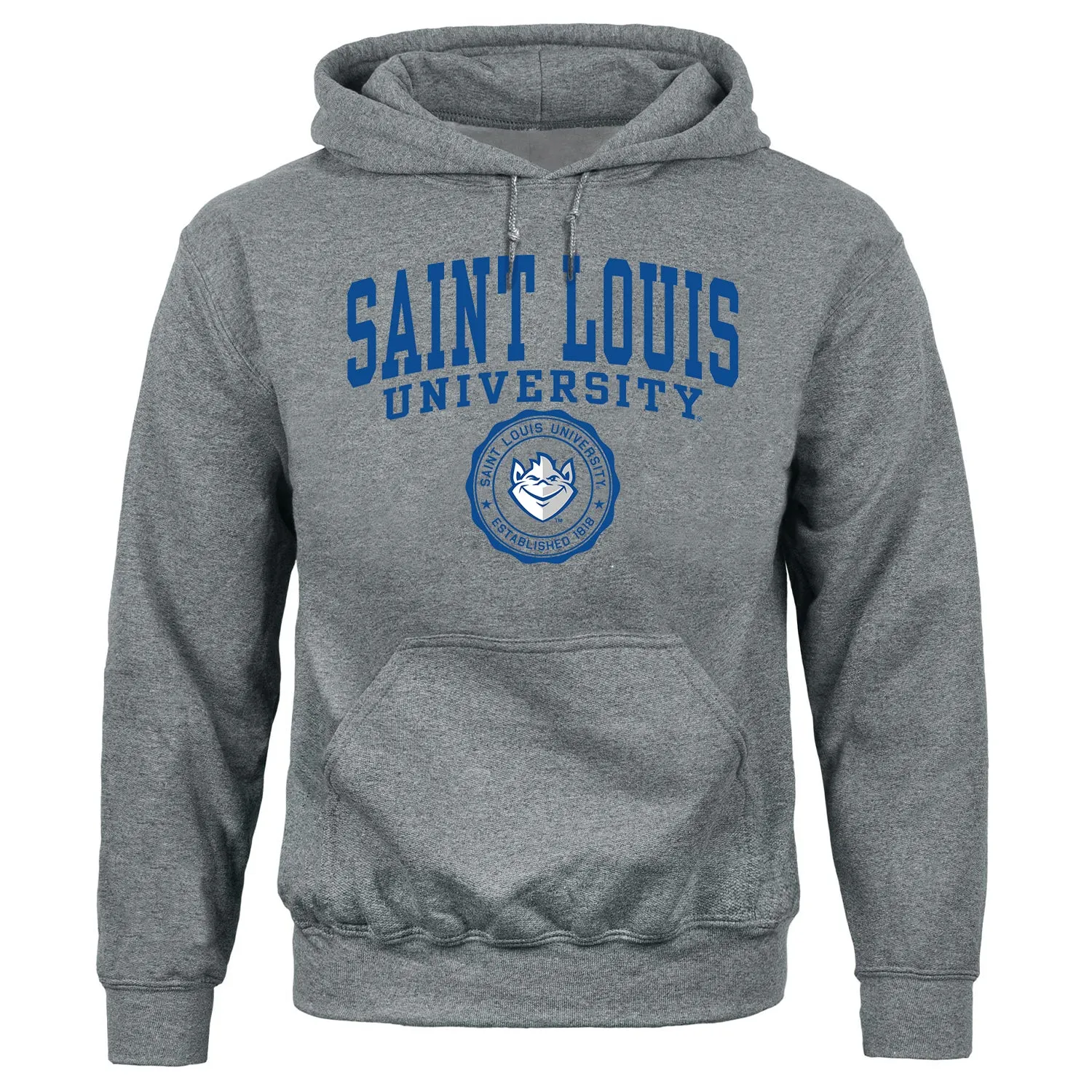 Saint Louis University Heritage Hooded Sweatshirt (Charcoal Grey) sold by Barnesmith