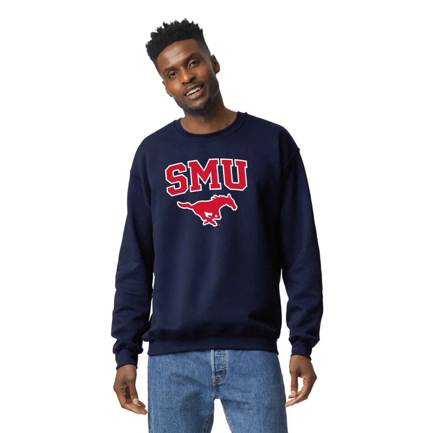 Southern Methodist University Heritage Sweatshirt (Navy) sold by Barnesmith product image thumbnail 2