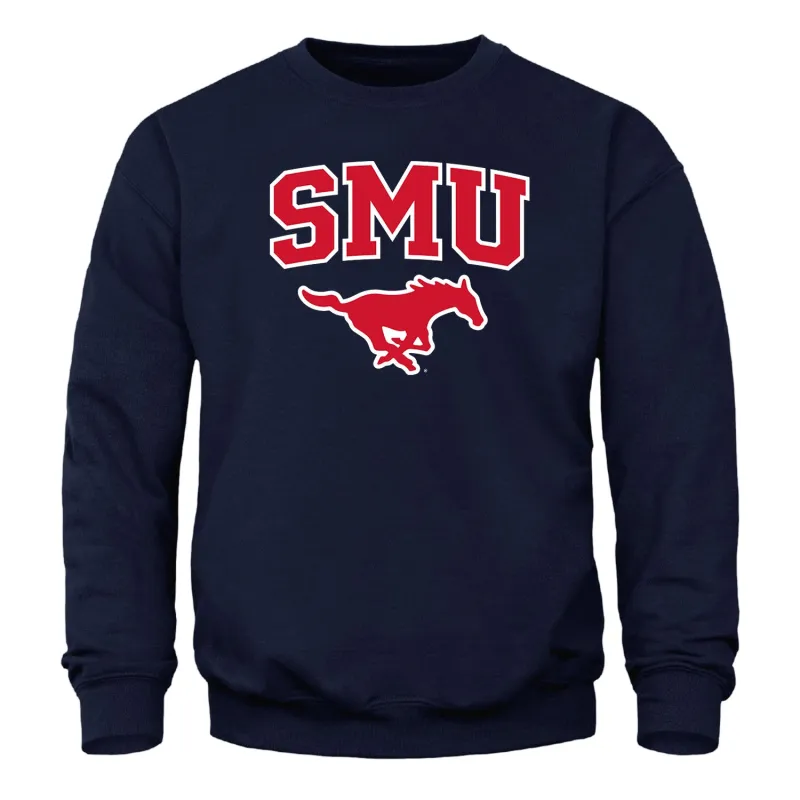 Southern Methodist University Heritage Sweatshirt (Navy) sold by Barnesmith