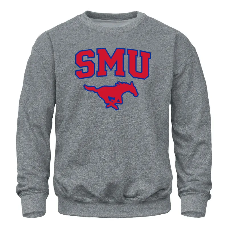 Southern Methodist University Heritage Sweatshirt (Charcoal Grey) sold by Barnesmith