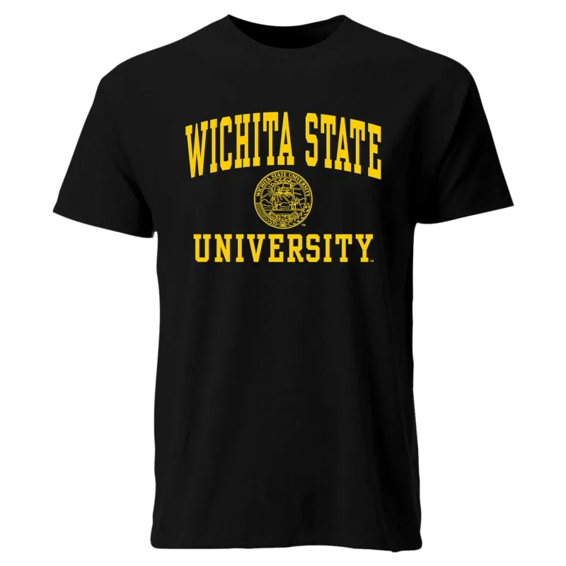 Wichita State University Heritage T-Shirt (Black) sold by Barnesmith