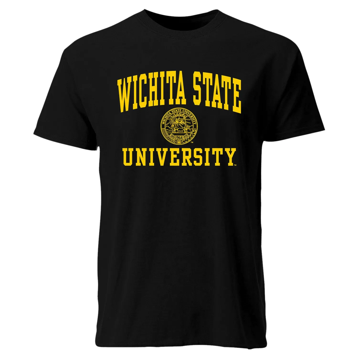 Wichita State University Heritage T-Shirt (Black) sold by Barnesmith