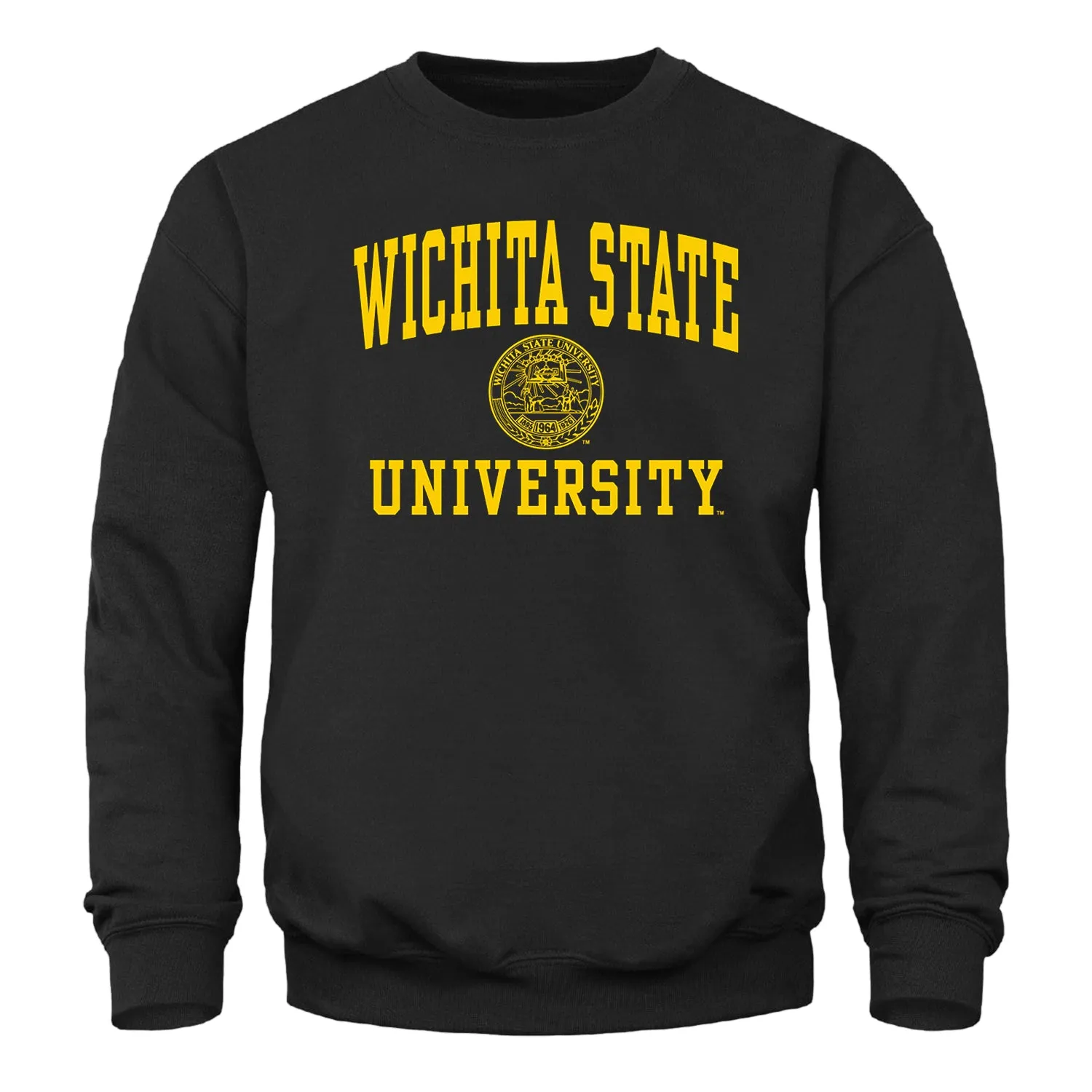 Wichita State University Heritage Sweatshirt (Black) sold by Barnesmith