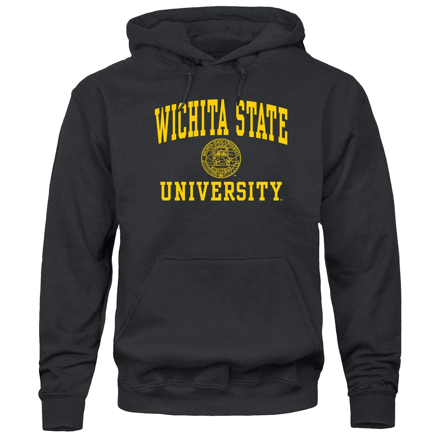 Wichita State University Heritage Hooded Sweatshirt (Black) sold by Barnesmith
