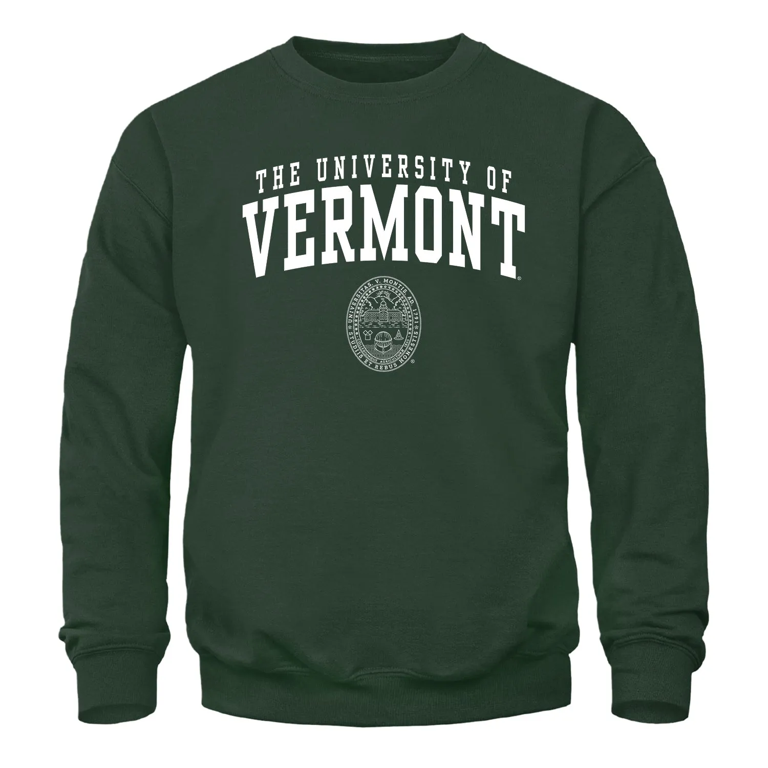 University of Vermont Heritage Sweatshirt (Hunter Green) sold by Barnesmith