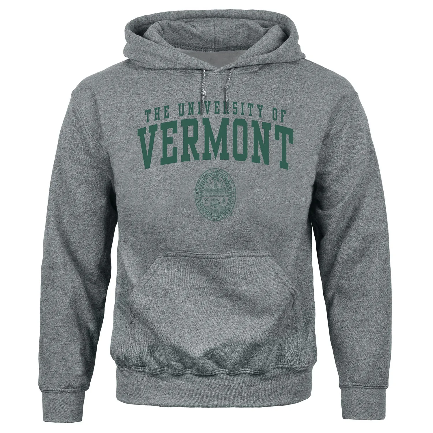 University of Vermont Heritage Hooded Sweatshirt (Charcoal Grey) sold by Barnesmith