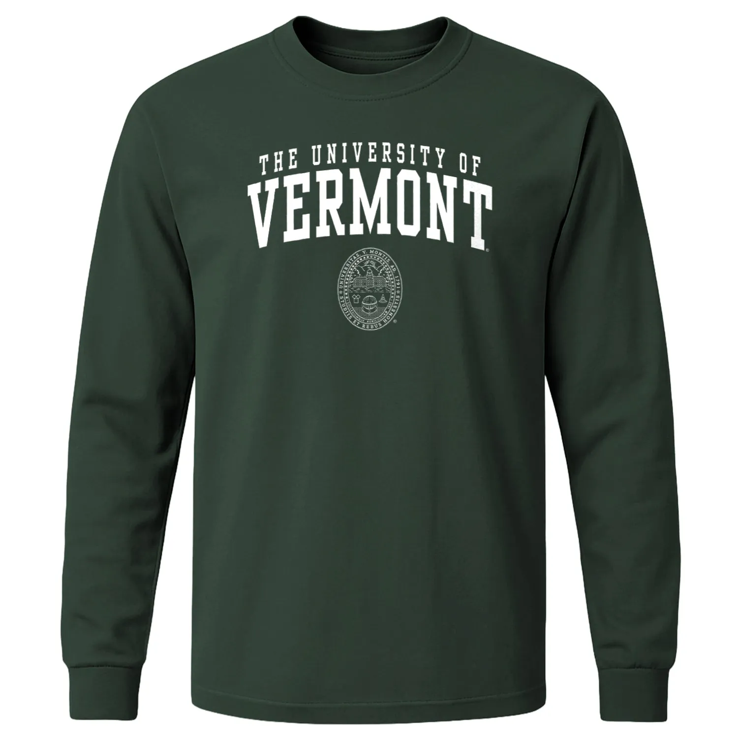 University of Vermont Heritage Long Sleeve T-Shirt (Hunter Green) sold by Barnesmith