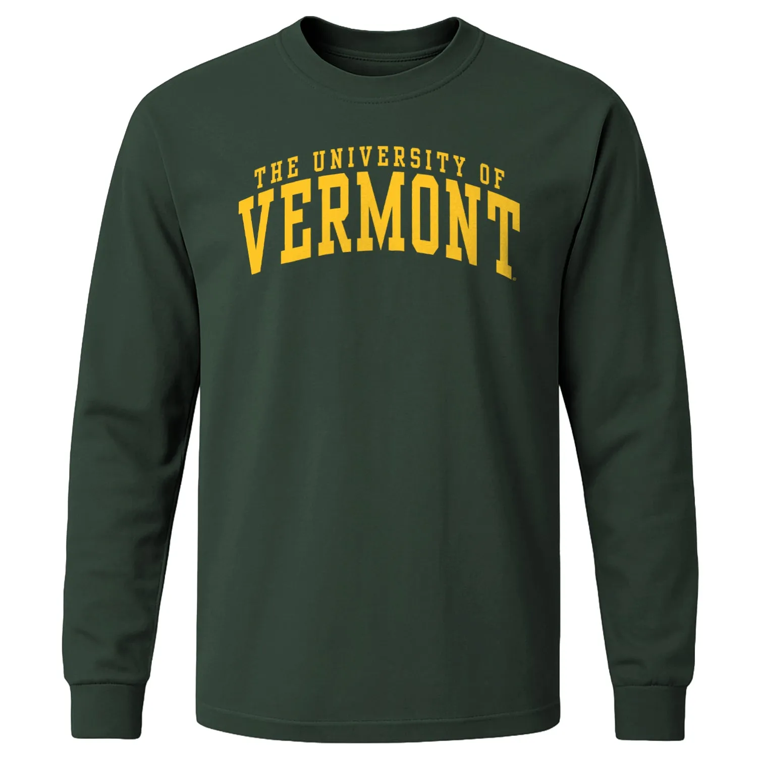 University of Vermont Classic Long Sleeve T-Shirt (Hunter Green) sold by Barnesmith