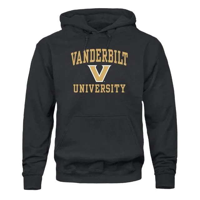 Vanderbilt University Heritage Hooded Sweatshirt (Black) sold by Barnesmith