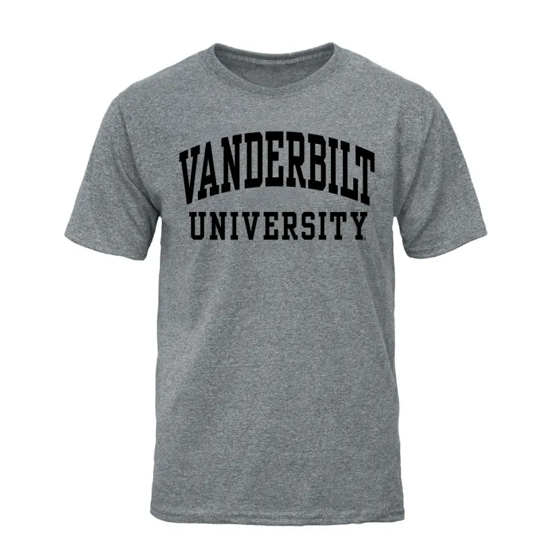 Vanderbilt University Classic T-Shirt (Charcoal Grey) sold by Barnesmith
