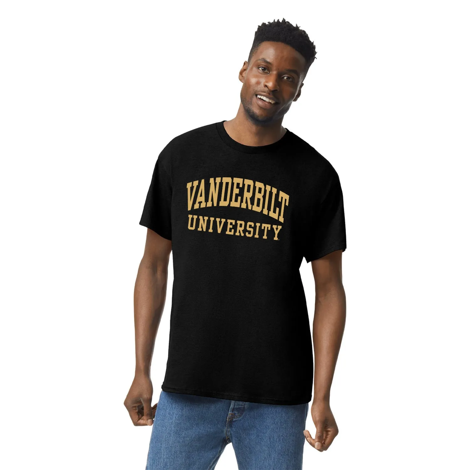 Vanderbilt University Classic T-Shirt (Black) sold by Barnesmith product image thumbnail 2
