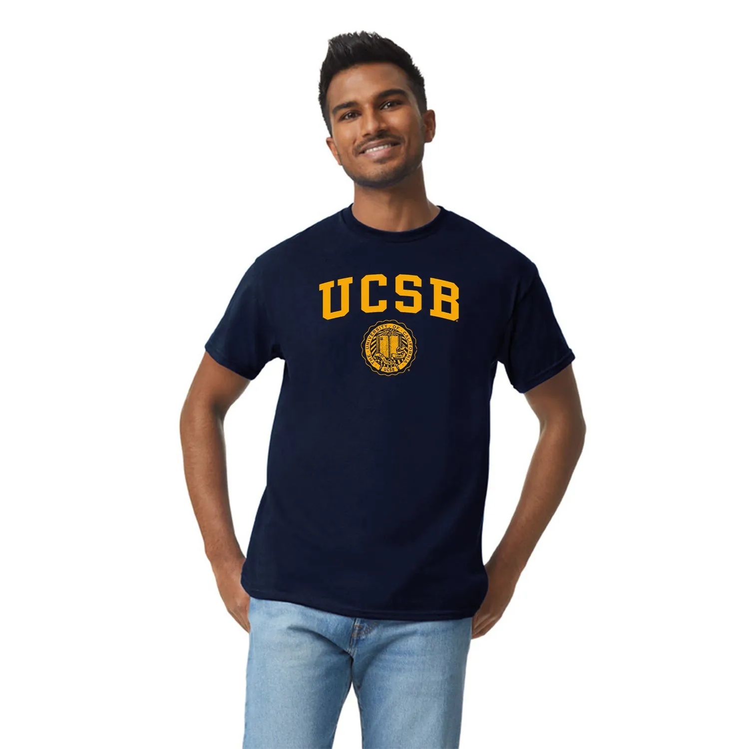 UC Santa Barbara Heritage T-Shirt (Navy) sold by Barnesmith product image thumbnail 2