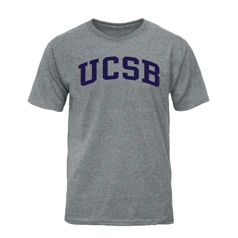 UC Santa Barbara Classic T-Shirt (Charcoal Grey) sold by Barnesmith