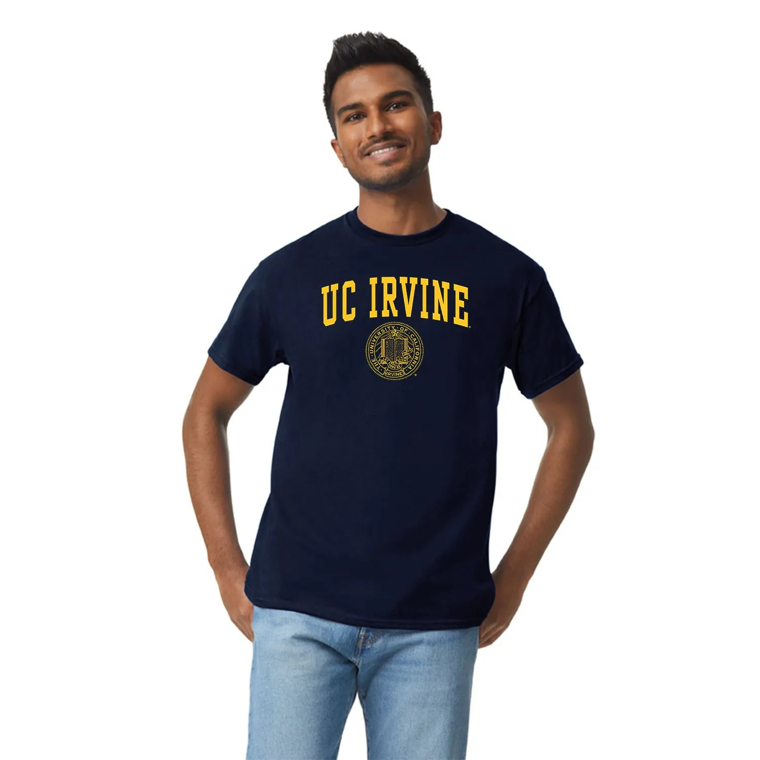 UC Irvine Heritage T-Shirt (Navy) sold by Barnesmith product image thumbnail 2