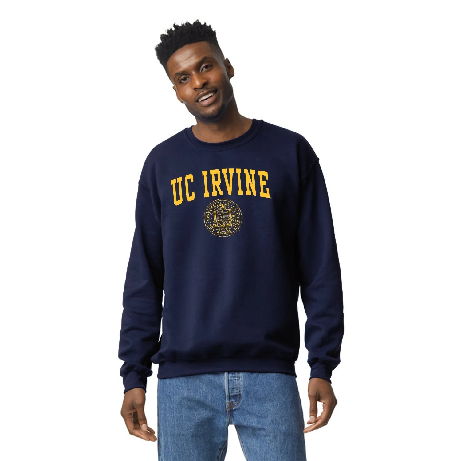 UC Irvine Heritage Sweatshirt (Navy) sold by Barnesmith product image thumbnail 2