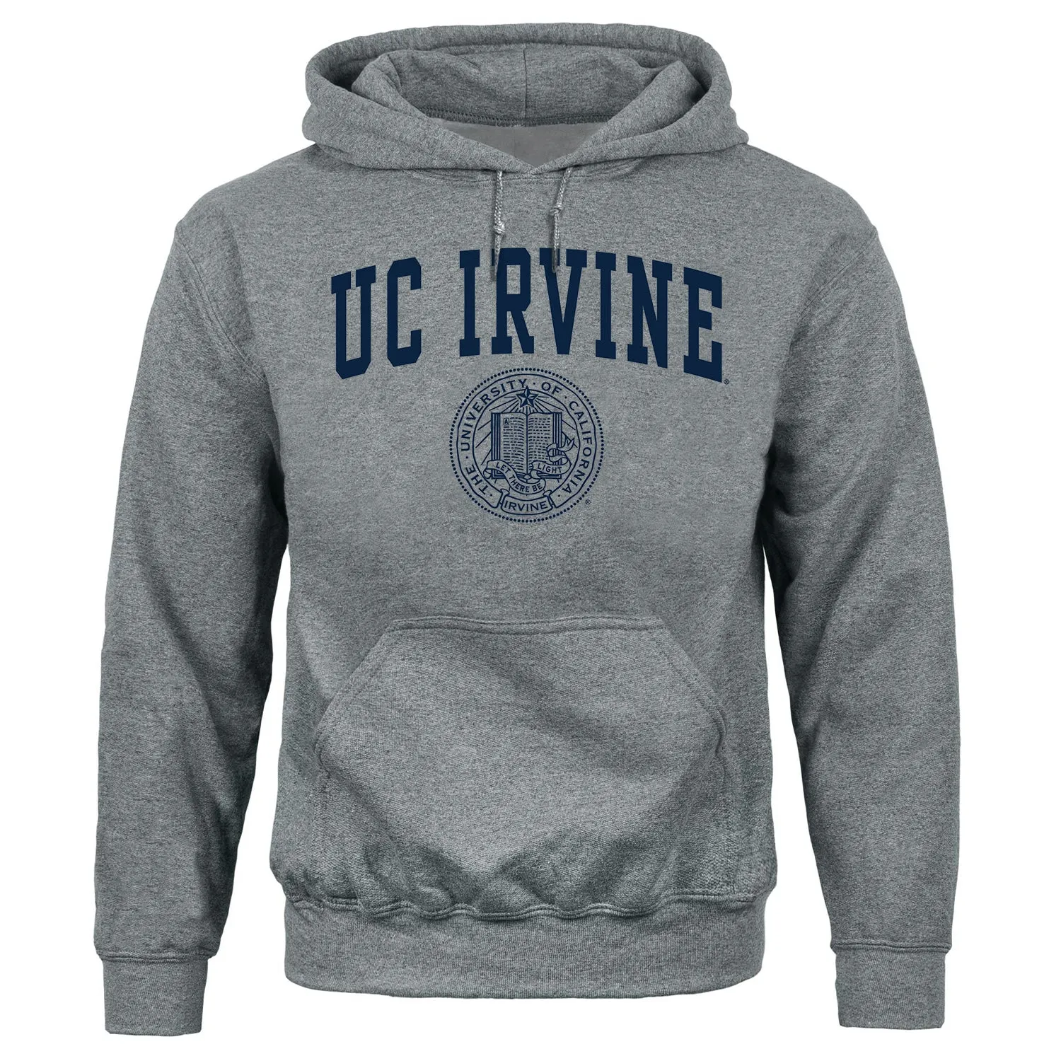 UC Irvine Heritage Hooded Sweatshirt (Charcoal Grey) sold by Barnesmith