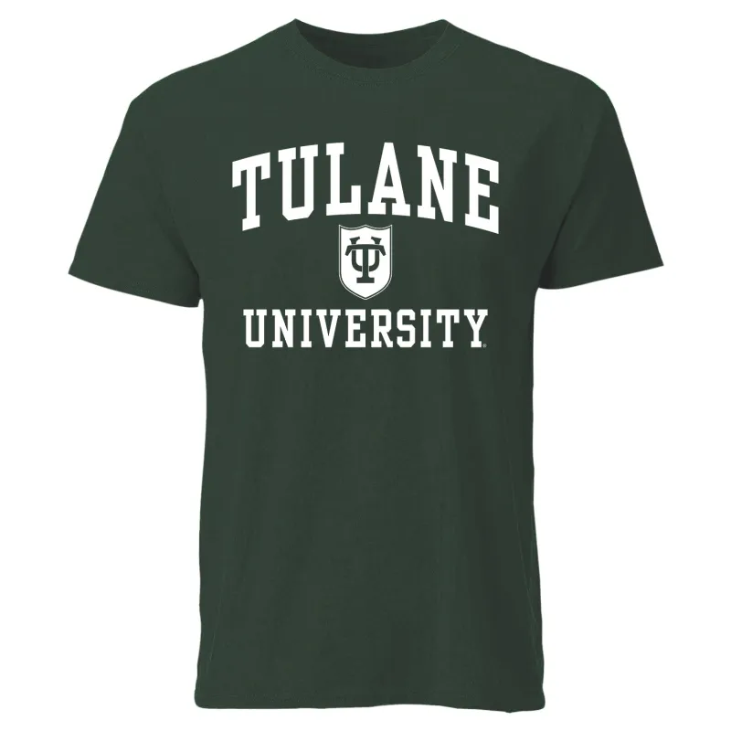 Tulane University Heritage T-Shirt (Hunter Green) sold by Barnesmith