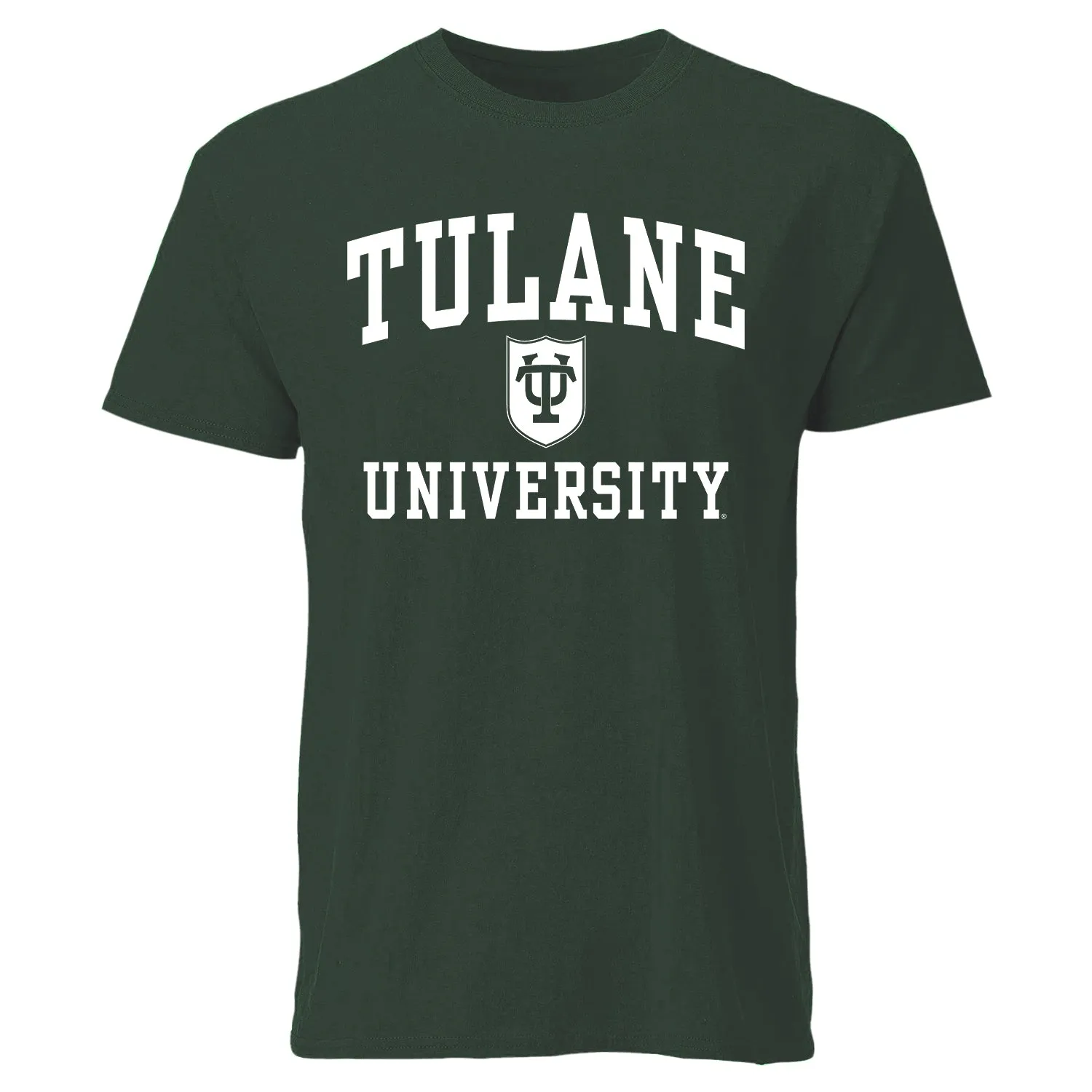 Tulane University Heritage T-Shirt (Hunter Green) sold by Barnesmith