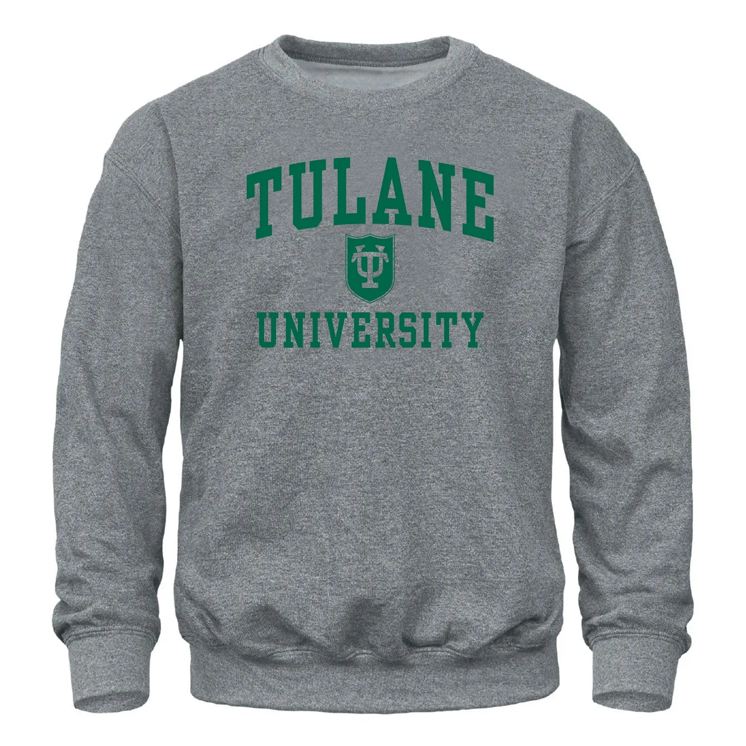 Tulane University Heritage Sweatshirt (Charcoal Grey) sold by Barnesmith