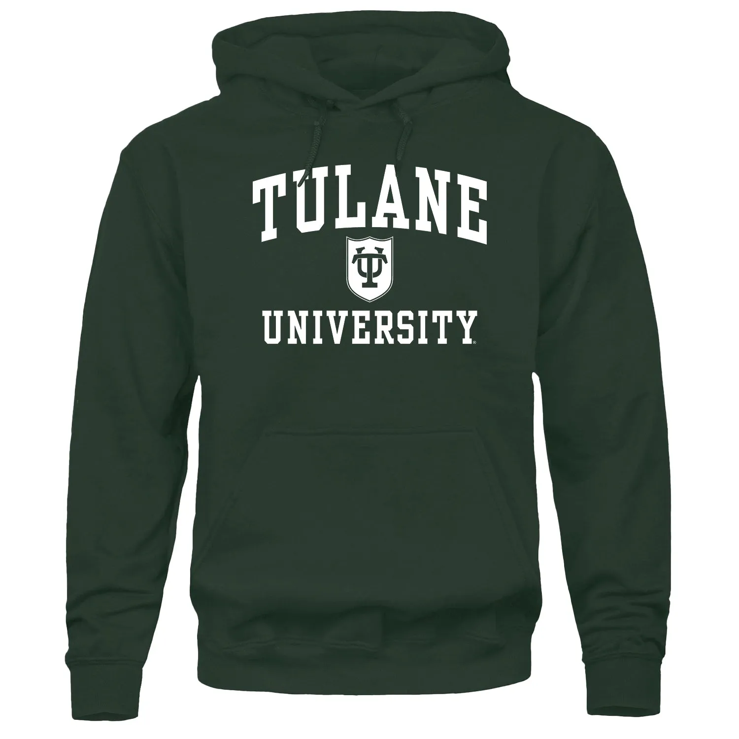 Tulane University Heritage Hooded Sweatshirt (Hunter Green) sold by Barnesmith