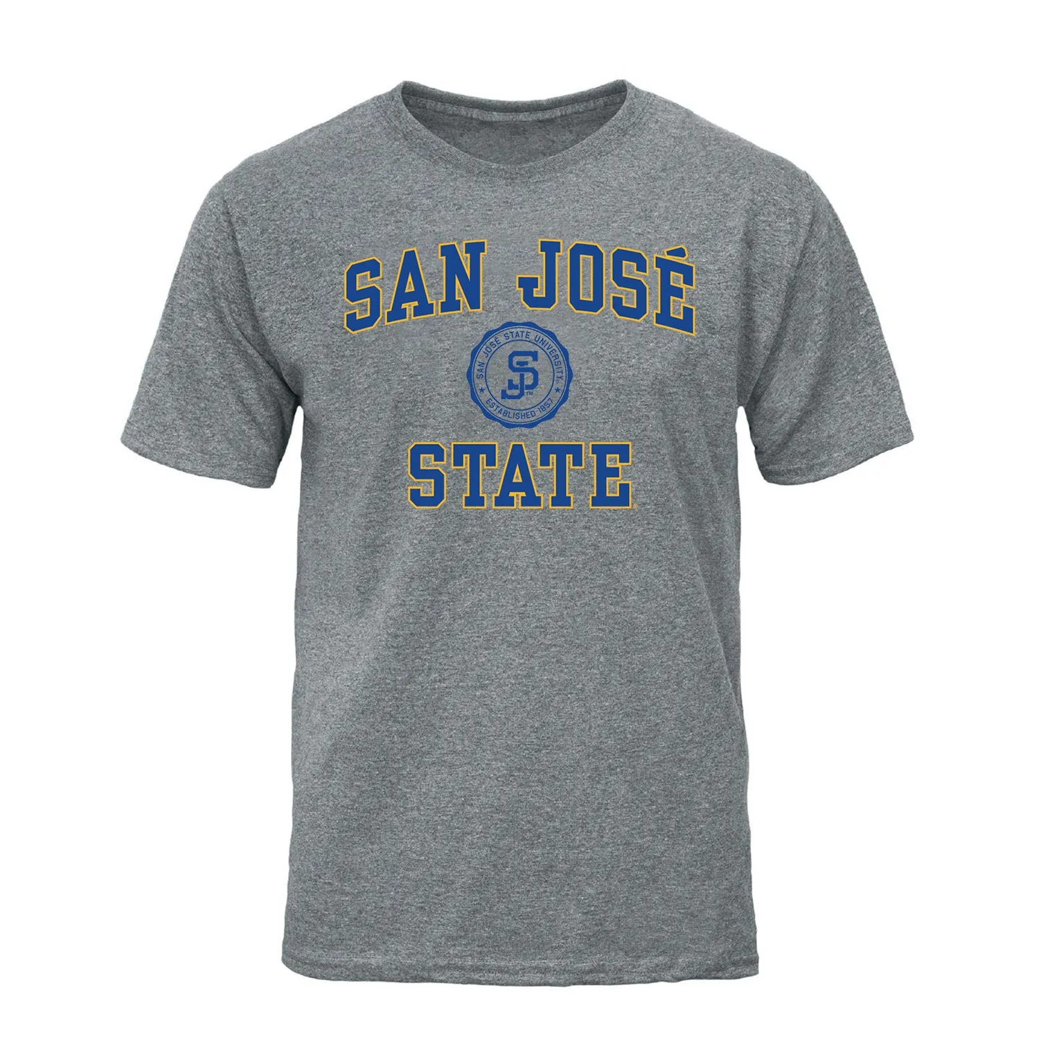San Jose State University Heritage T-Shirt (Charcoal Grey) sold by Barnesmith