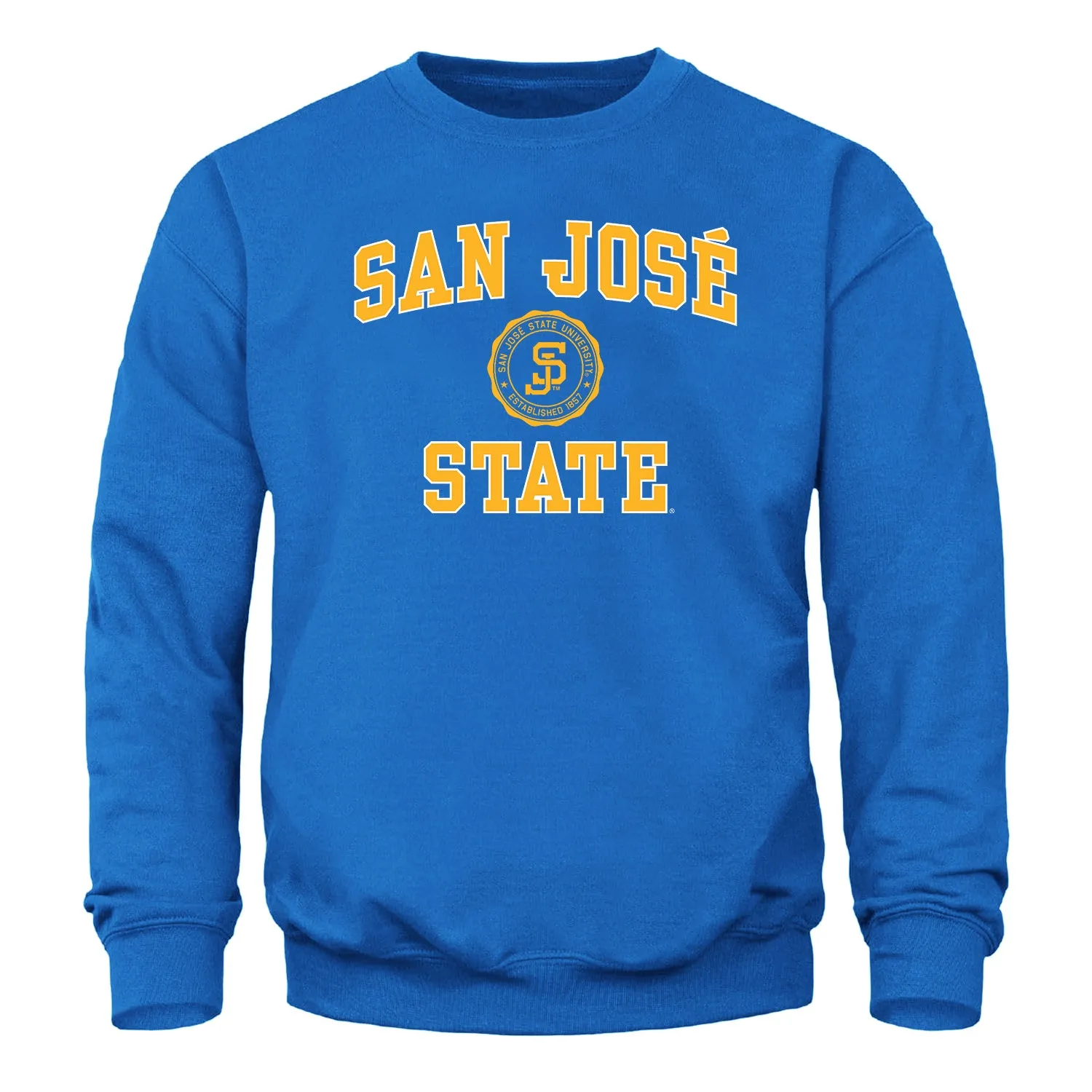 San Jose State University Heritage Sweatshirt (Royal Blue) sold by Barnesmith