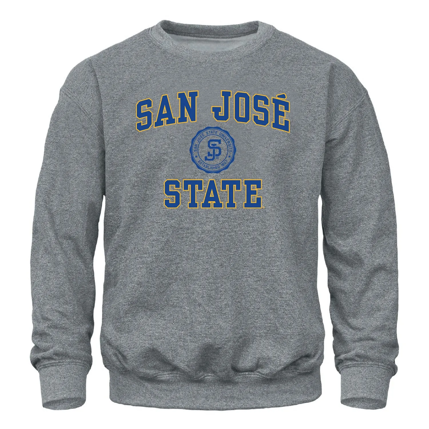 San Jose State University Heritage Sweatshirt (Charcoal Grey) sold by Barnesmith