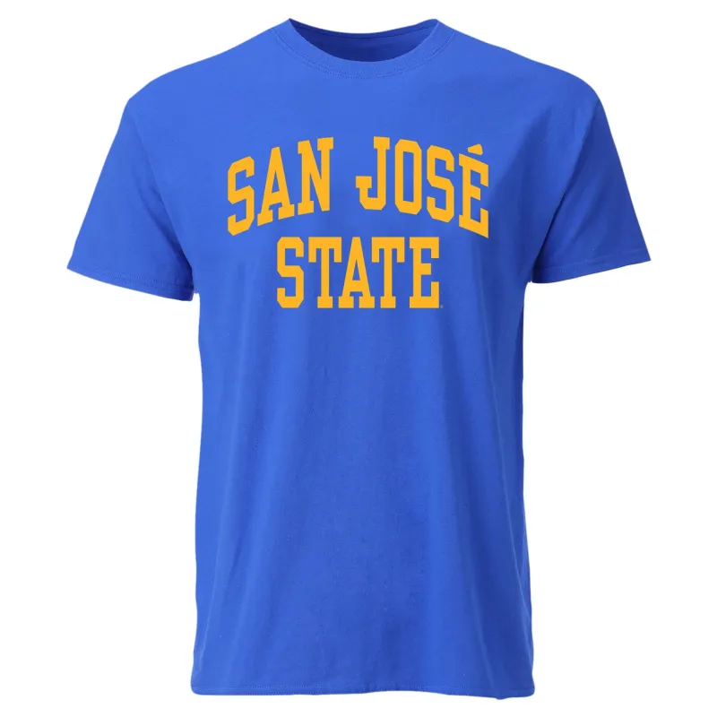 San Jose State University Classic T-Shirt (Royal Blue) sold by Barnesmith